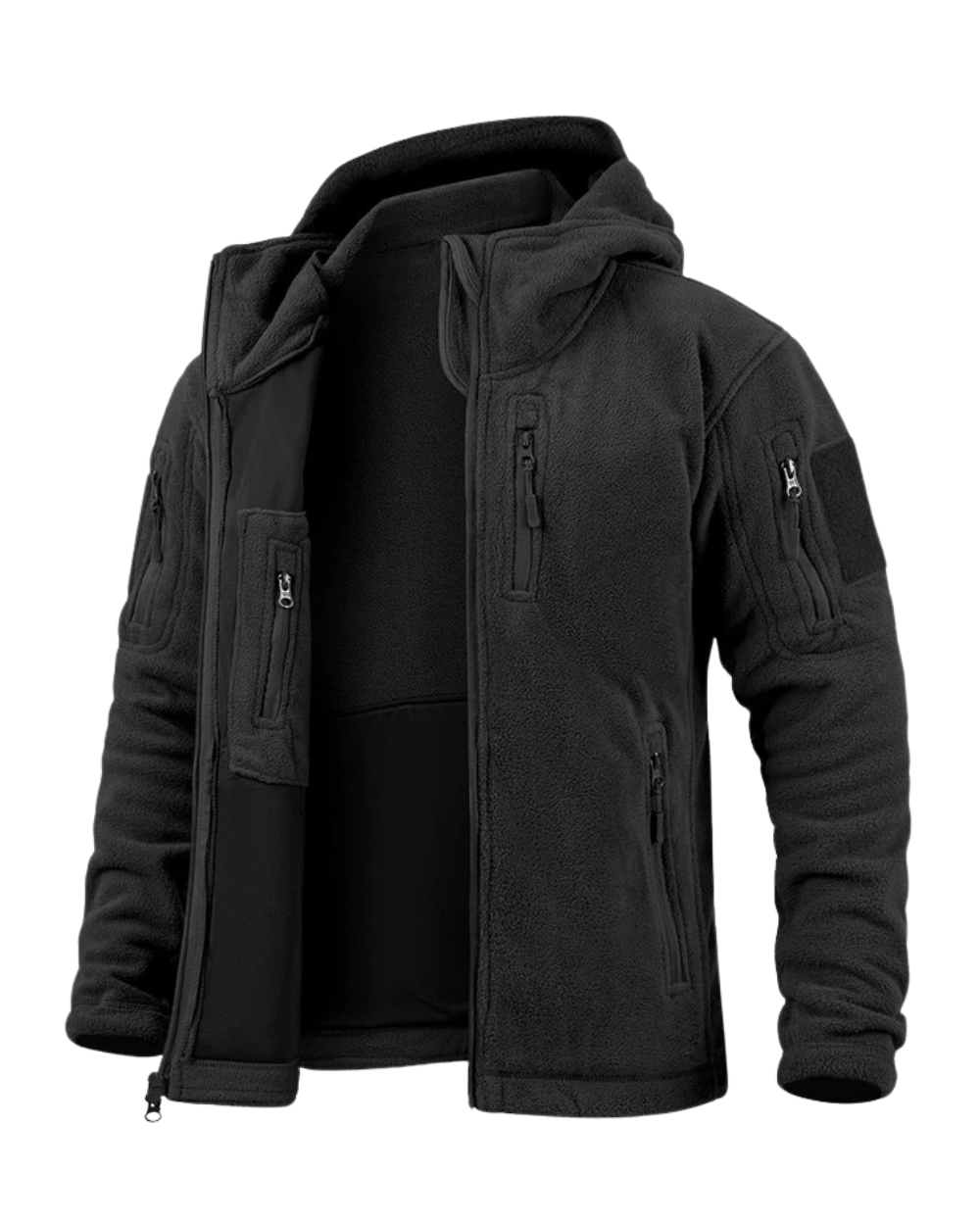 Elegante chaqueta polar de invierno