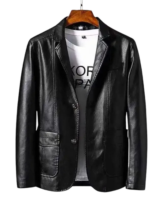 Chaqueta de cuero Premium