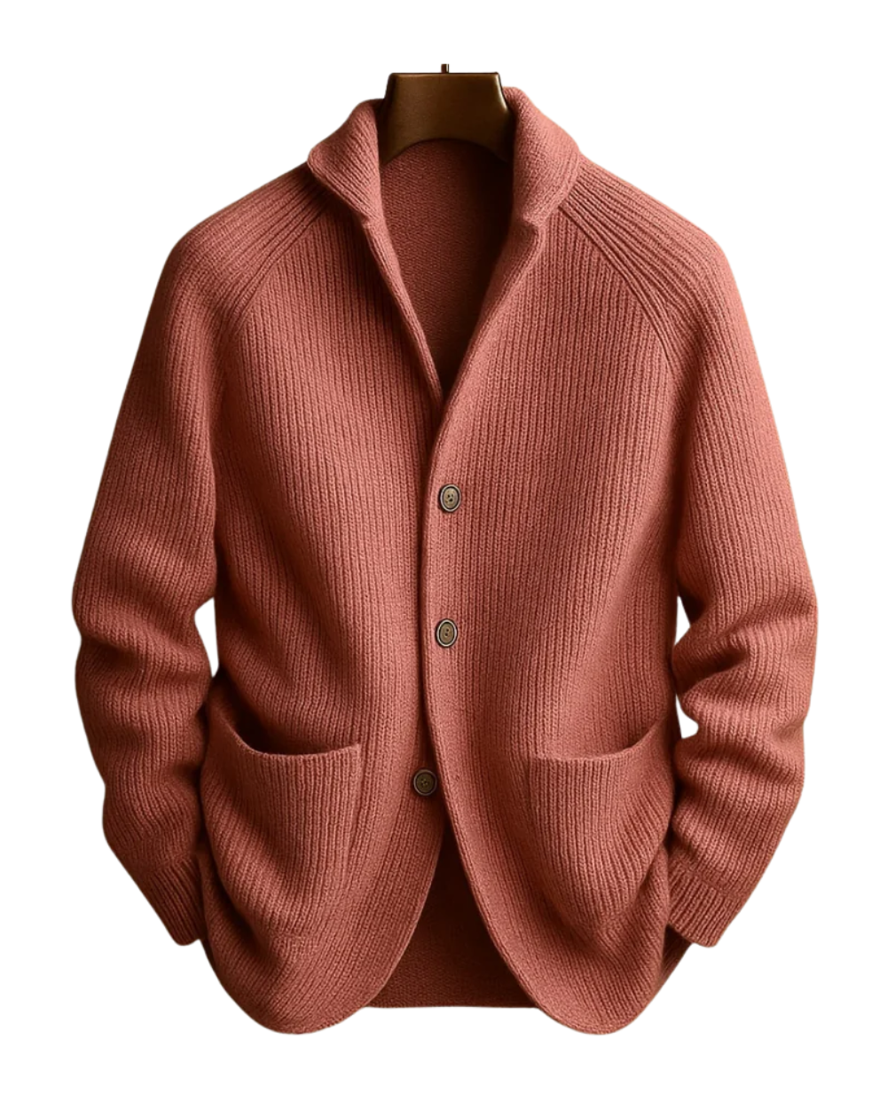 Elegante cárdigan de punto