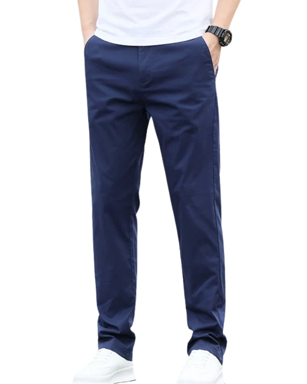 Chino transpirable para hombre
