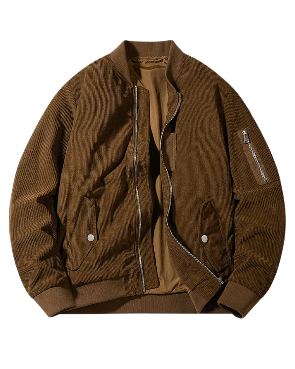 Elegante cazadora bomber