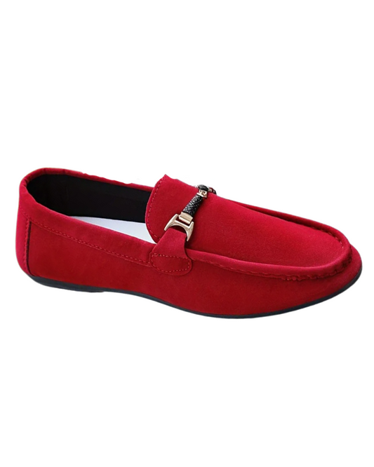 Mocasines de negocio de ante