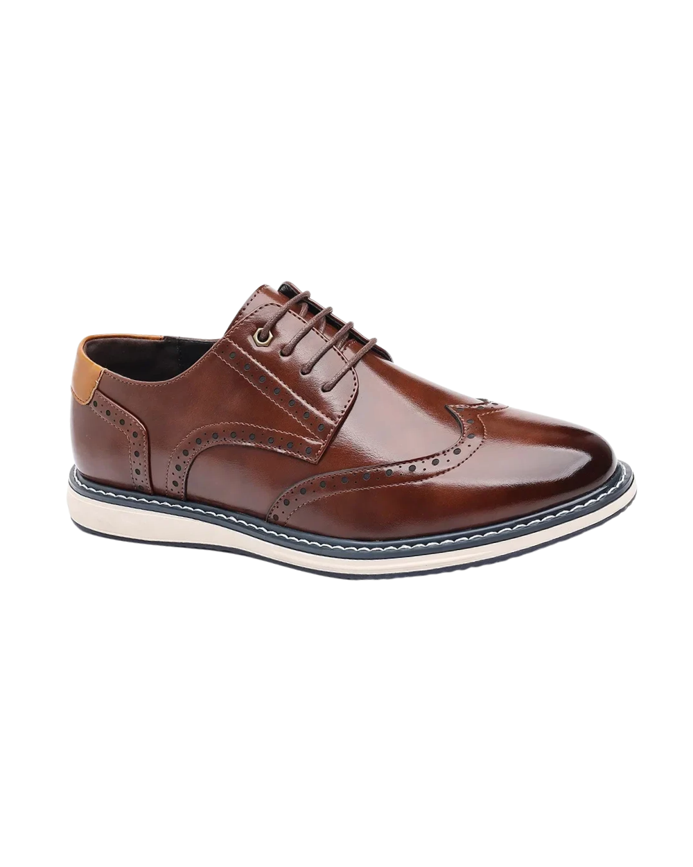 Elegantes zapatos Oxford de cuero
