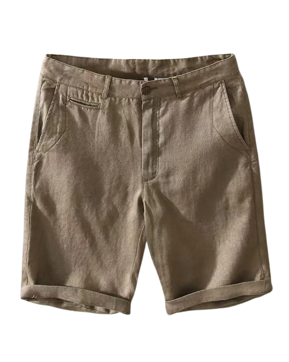Pantalones cortos de lino de alta calidad