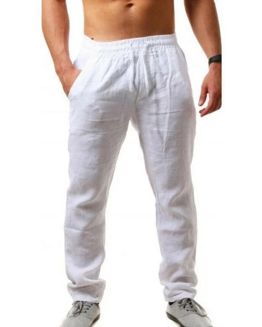 Pantalón de lino transpirable