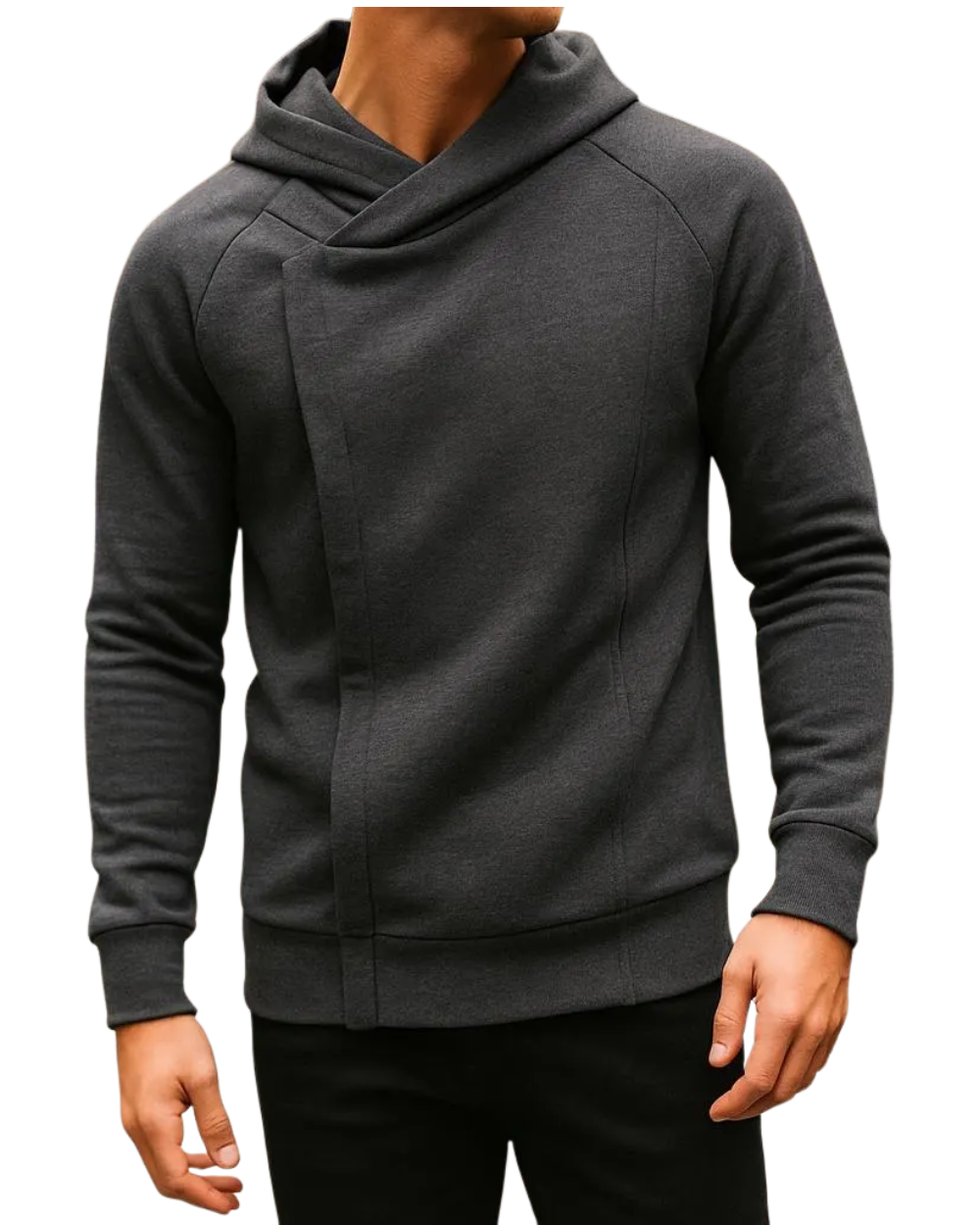 Elegante sudadera con cremallera
