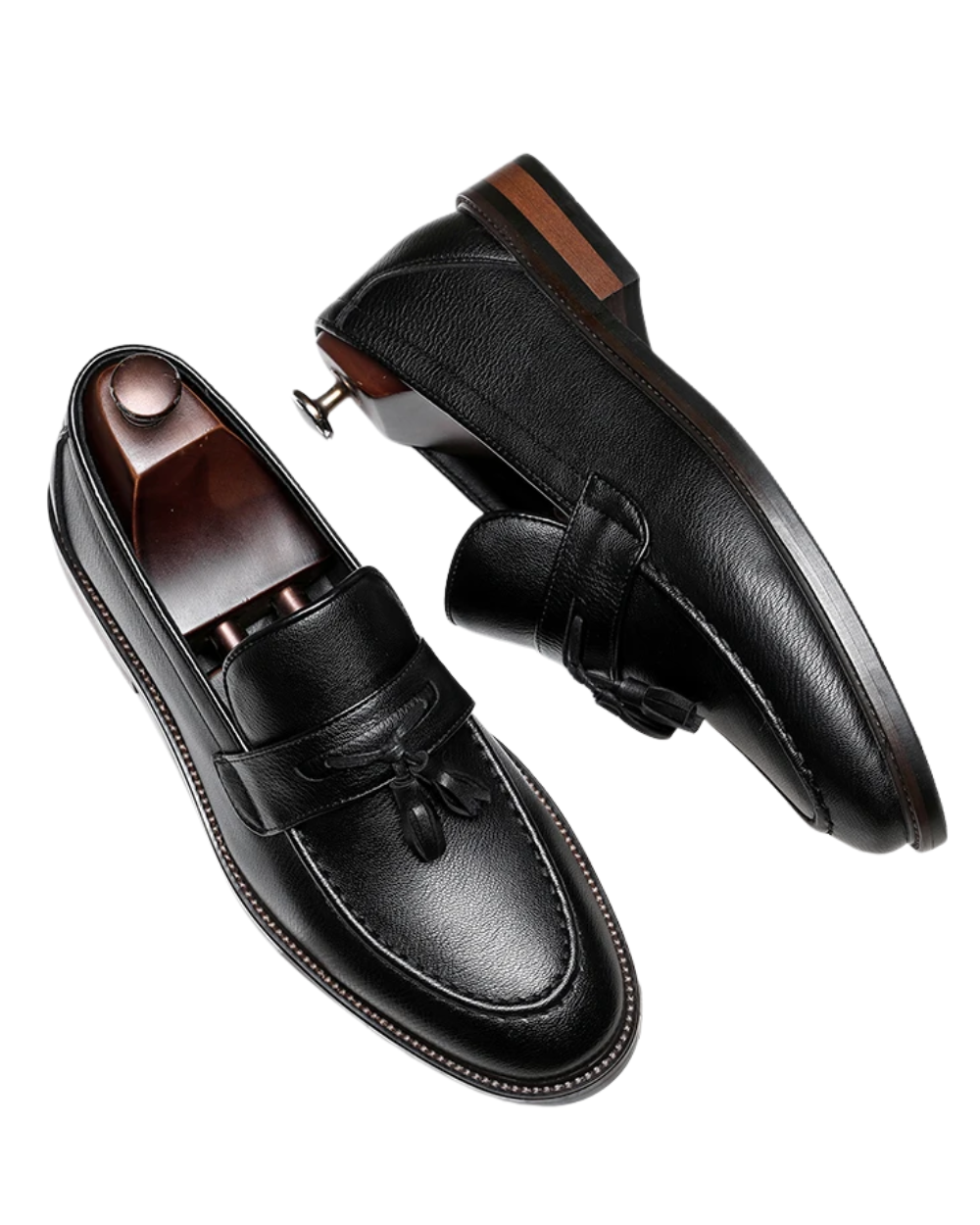 Mocasines Oxford de cuero elegantes