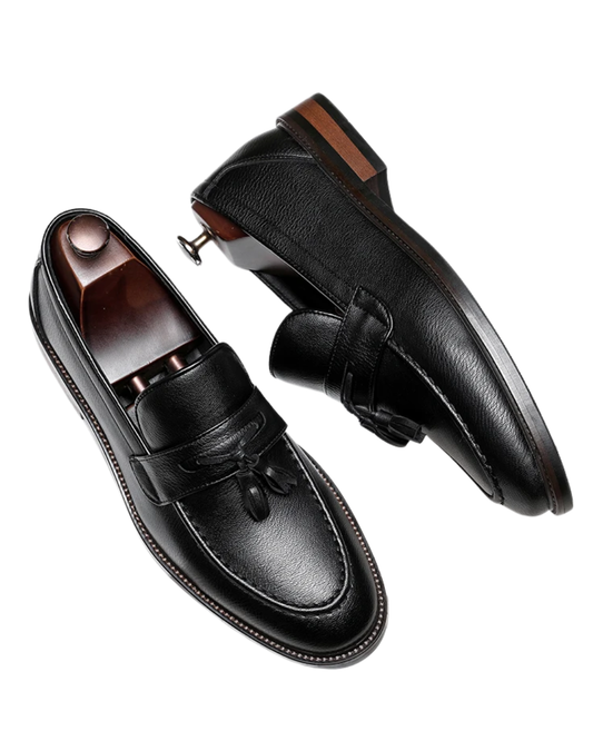 Mocasines Oxford de cuero elegantes