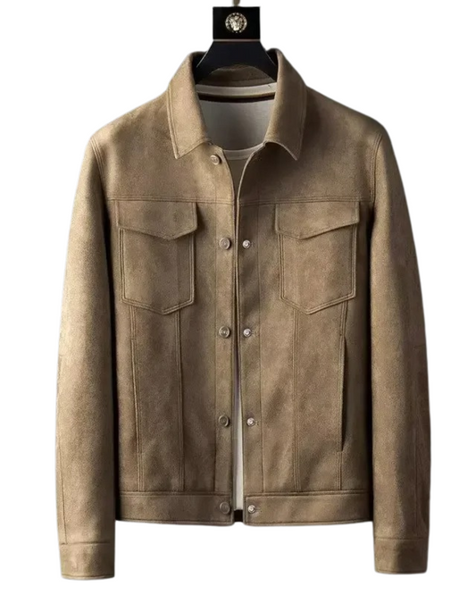 Chaqueta de cuero chic
