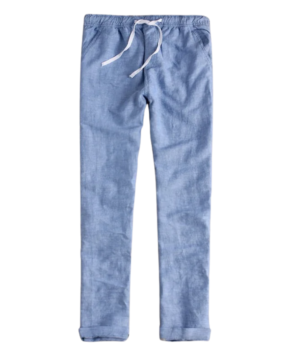 Pantalones casuales de lino