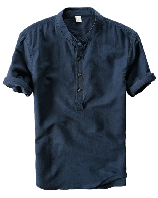 Camisa de verano elegante de algodón