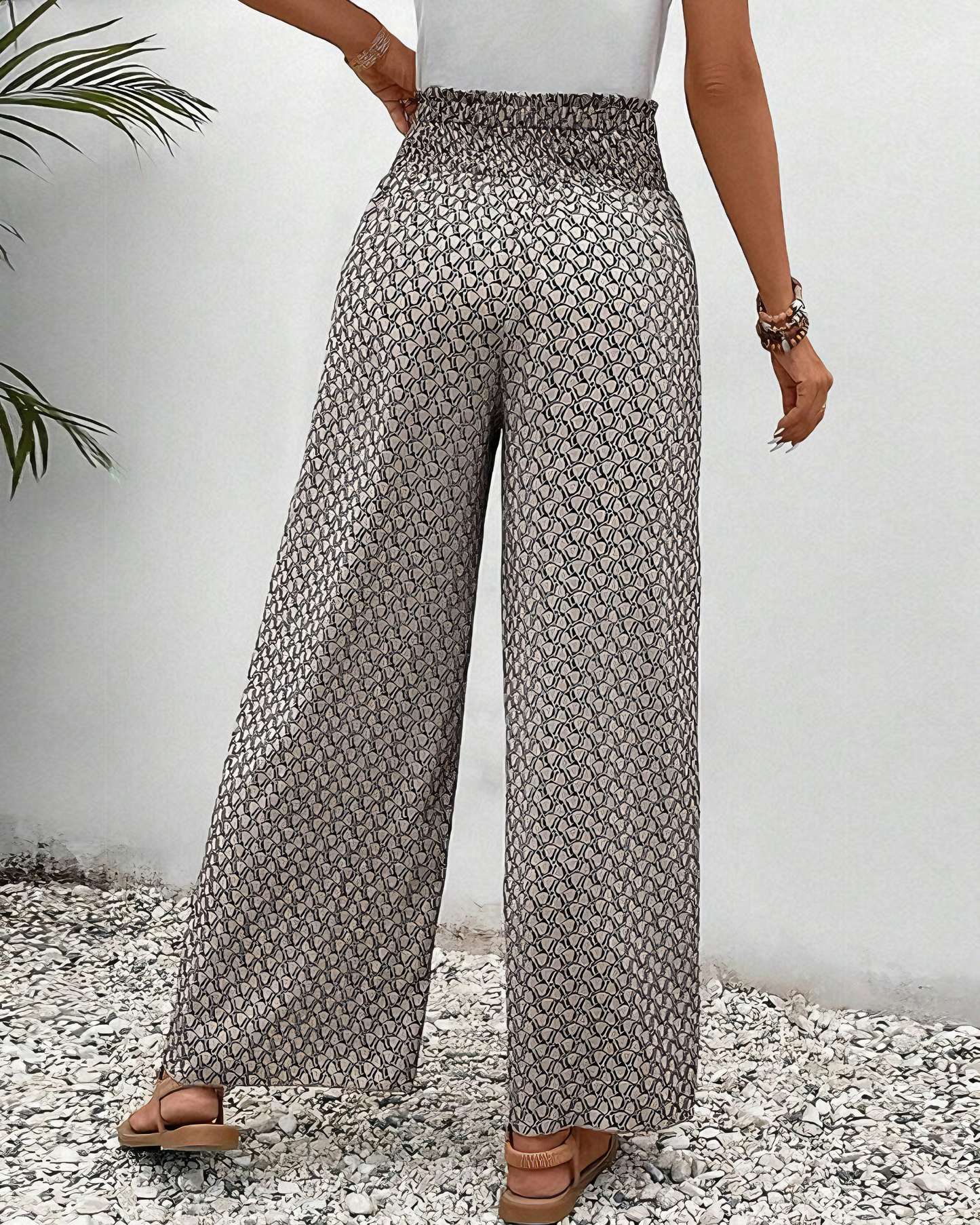 Sahara - Pantalones Anchos Relajados