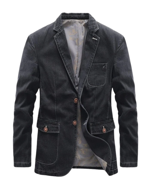 Blazer de algodón chic