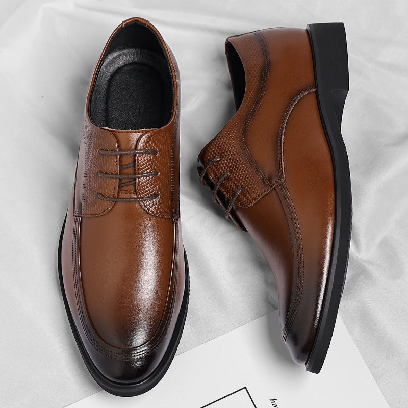 Zapatos de vestir Oxford de cuero