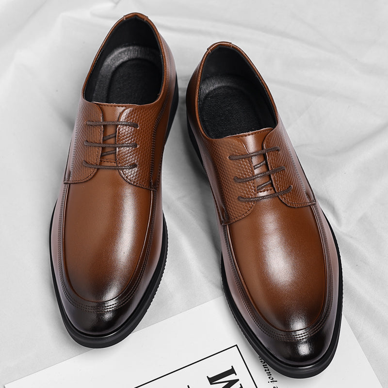 Zapatos de vestir Oxford de cuero