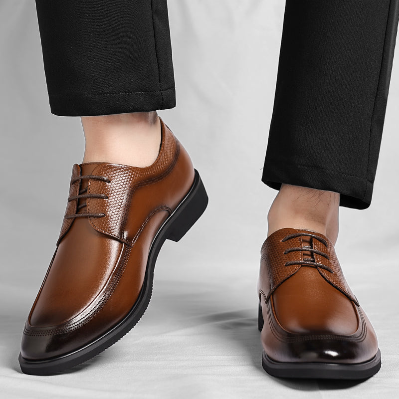 Zapatos de vestir Oxford de cuero