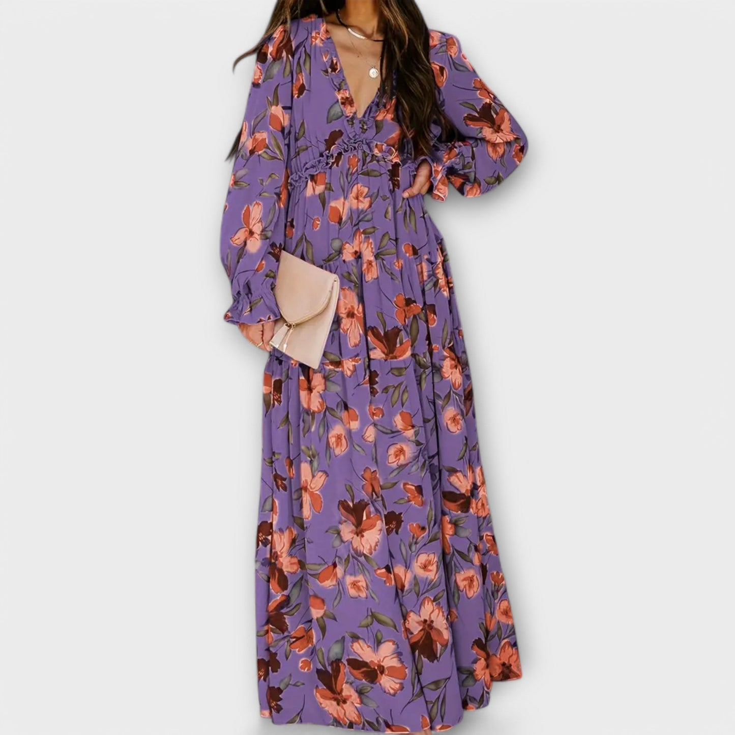 Vestido Elegante Drapeado