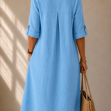Amelia™ | Vestido de Botones