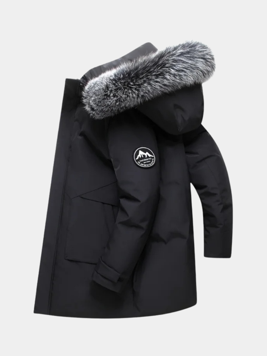 Elegante chaqueta parka