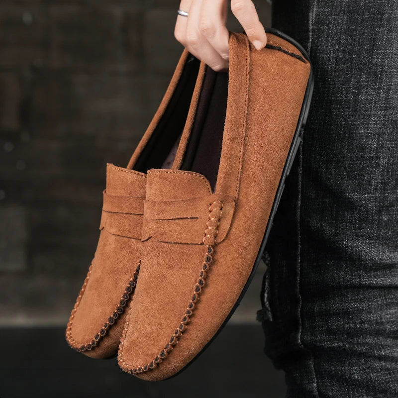 Mocasines de ante elegantes