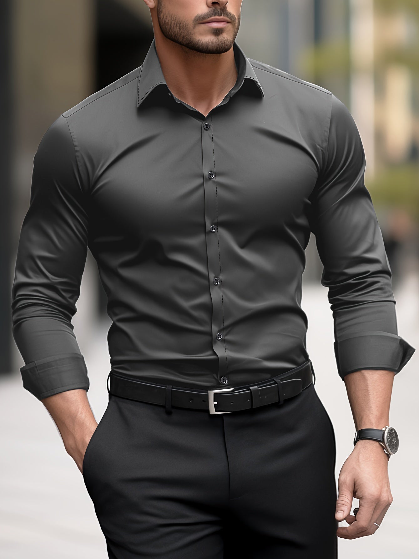 Camisa de vestir slim FIt