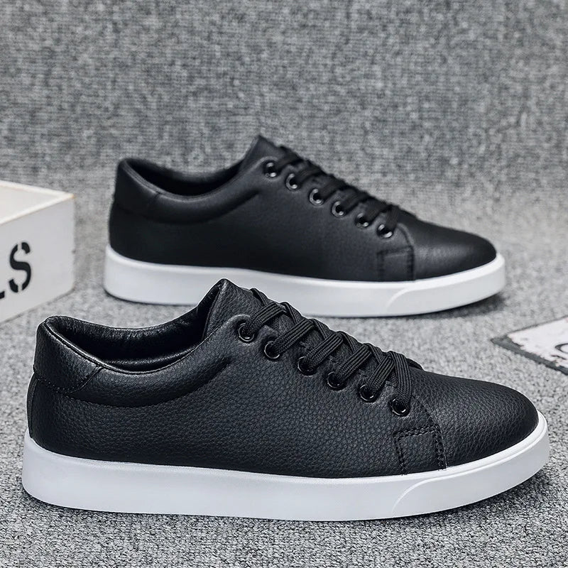 Elegantes zapatos de piel