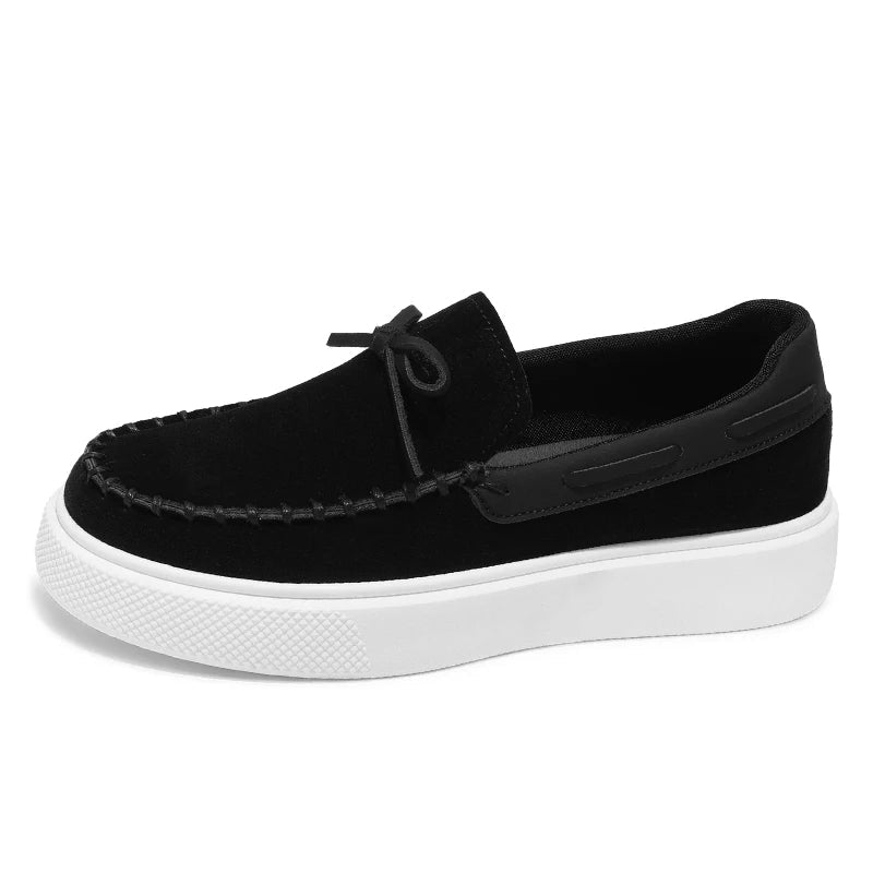 Elegantes zapatos de ante