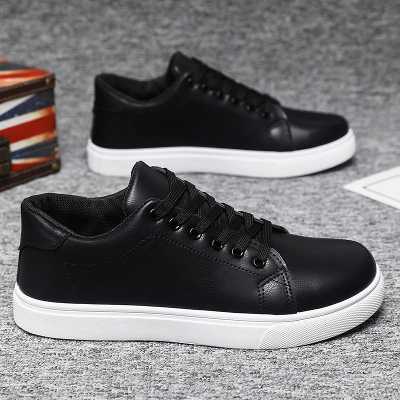 Elegantes zapatos de piel