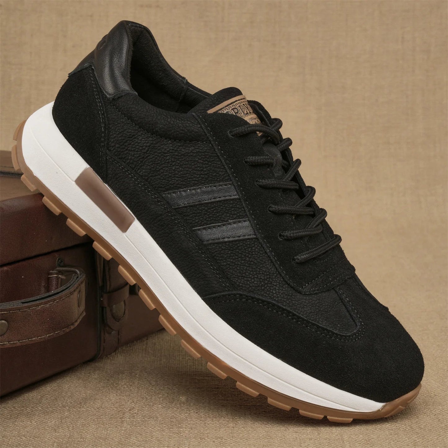Zapatos retro de cuero