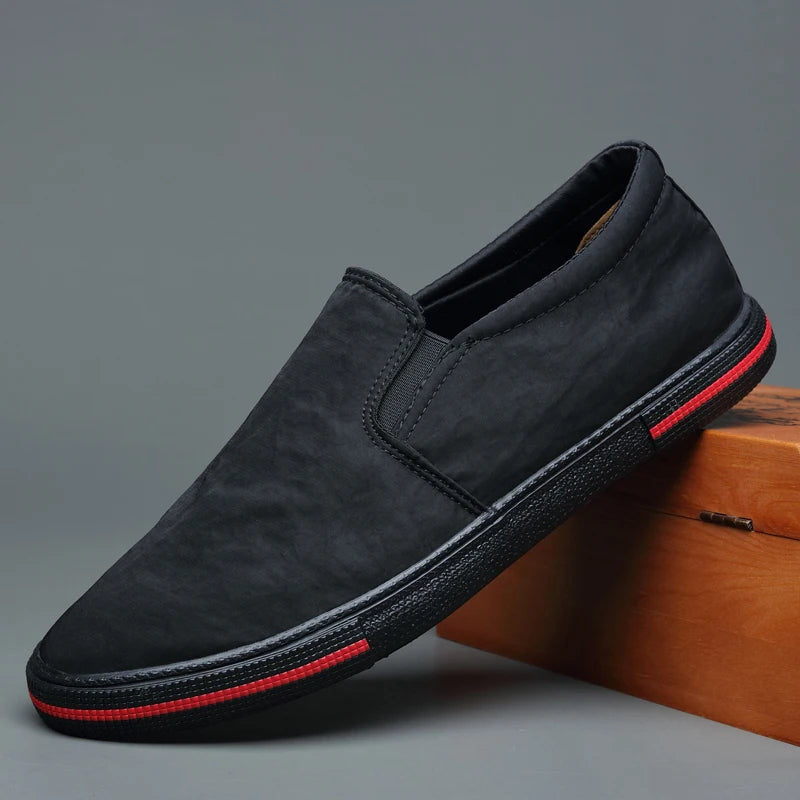 Zapatos sin cordones de lona para el día a día