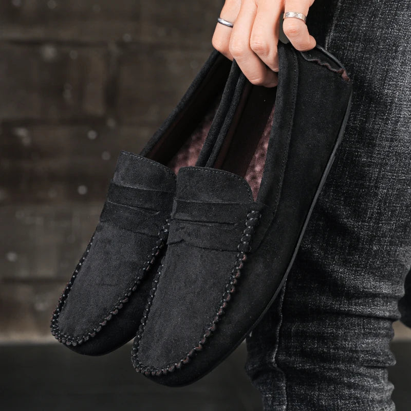 Mocasines de ante elegantes
