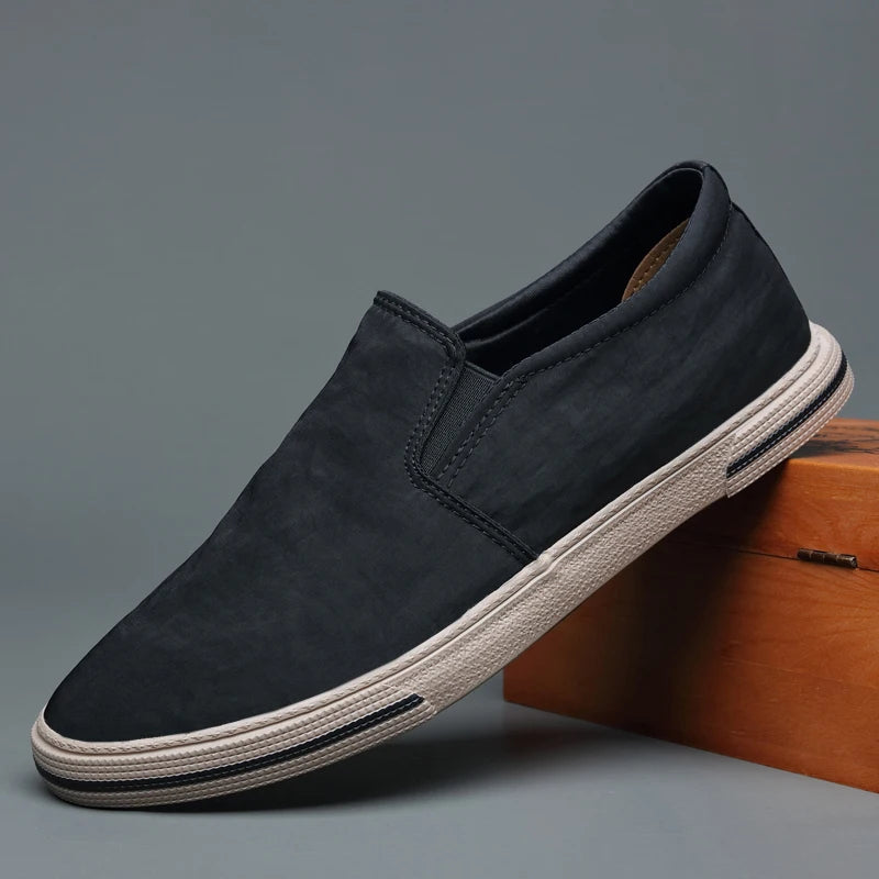 Zapatos sin cordones de lona para el día a día