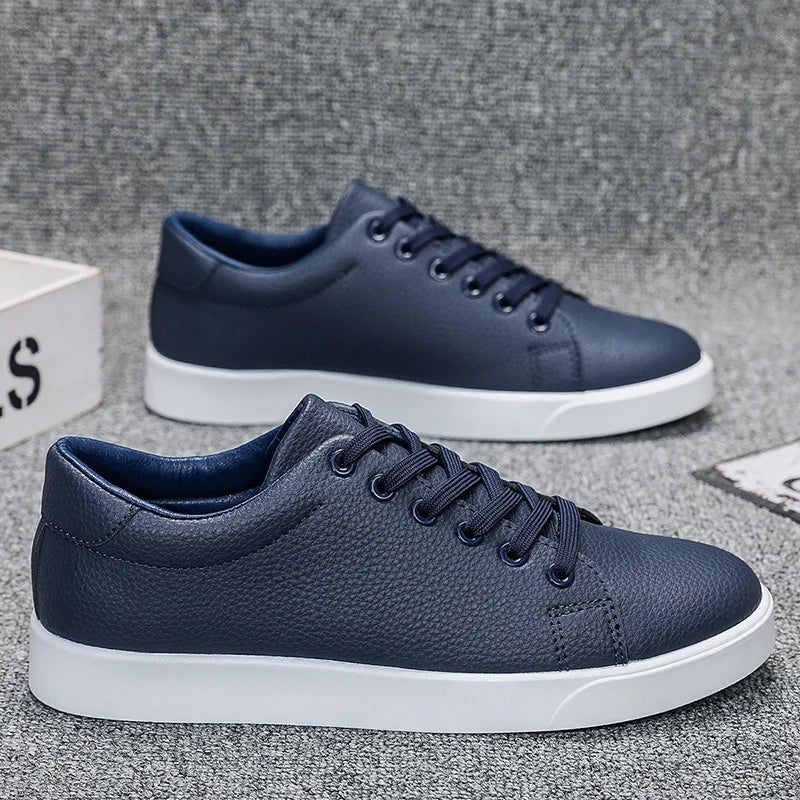 Elegantes zapatos de piel