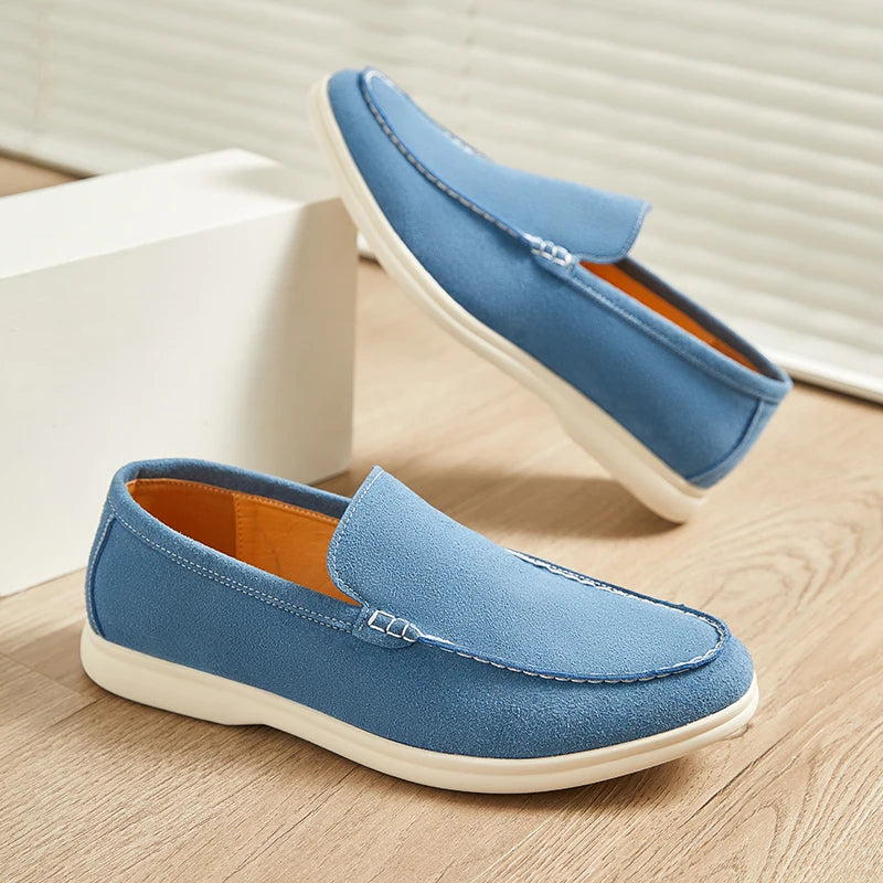 Mocasines casuales de ante