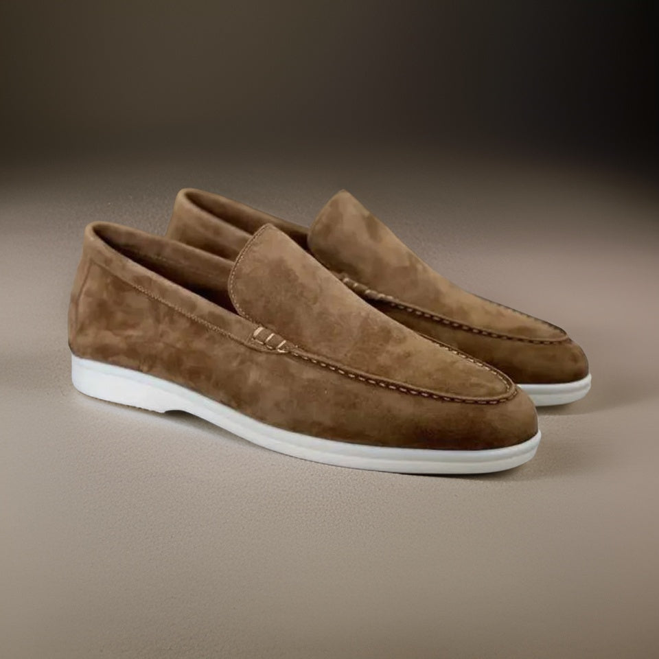 Mocasines casuales de ante