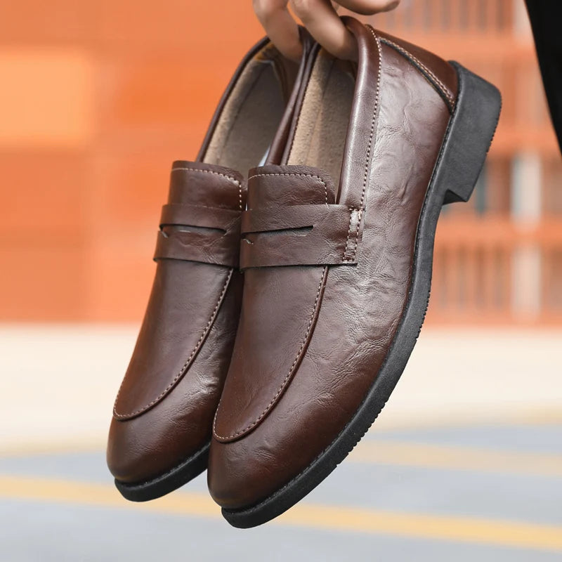 Mocasines de piel Chic