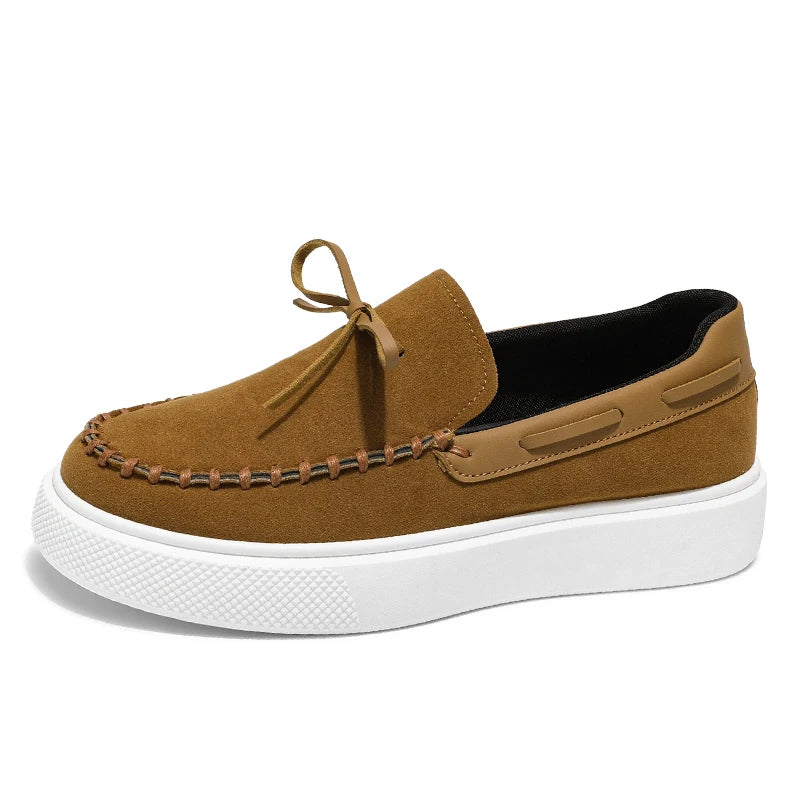 Elegantes zapatos de ante