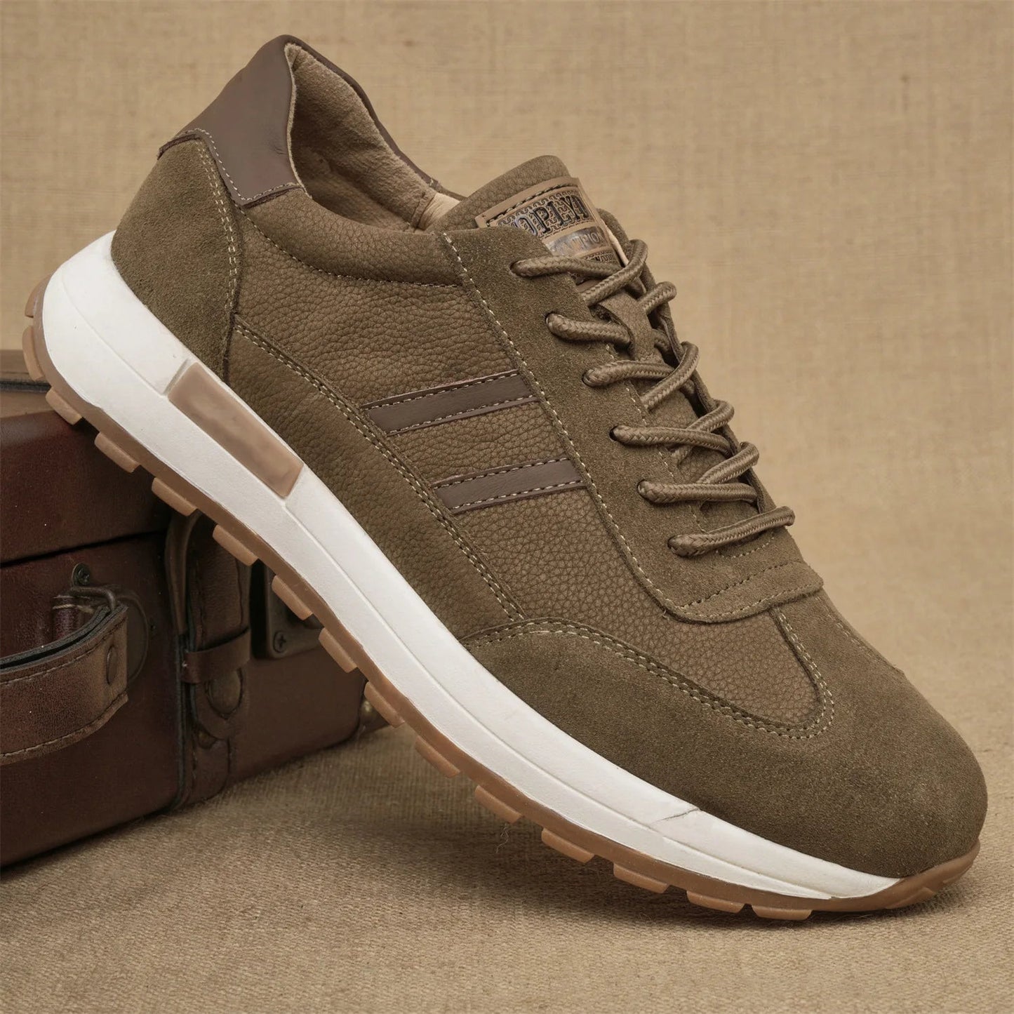 Zapatos retro de cuero