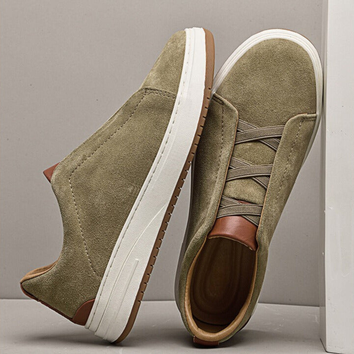 Elegantes zapatos de ante