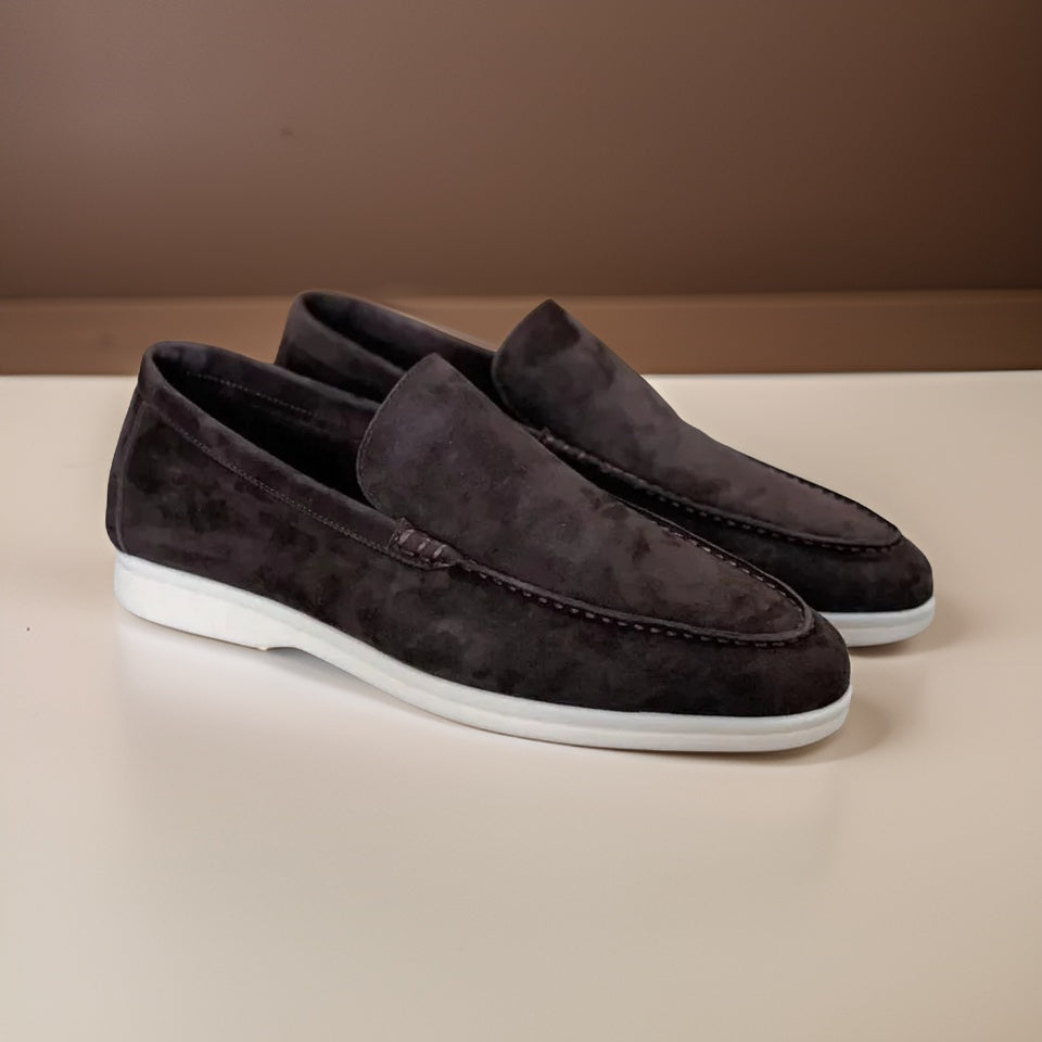 Mocasines casuales de ante