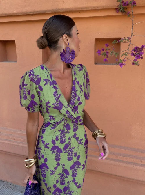 Vestido floral elegante