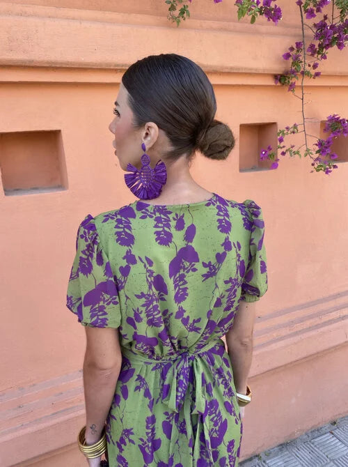 Vestido floral elegante