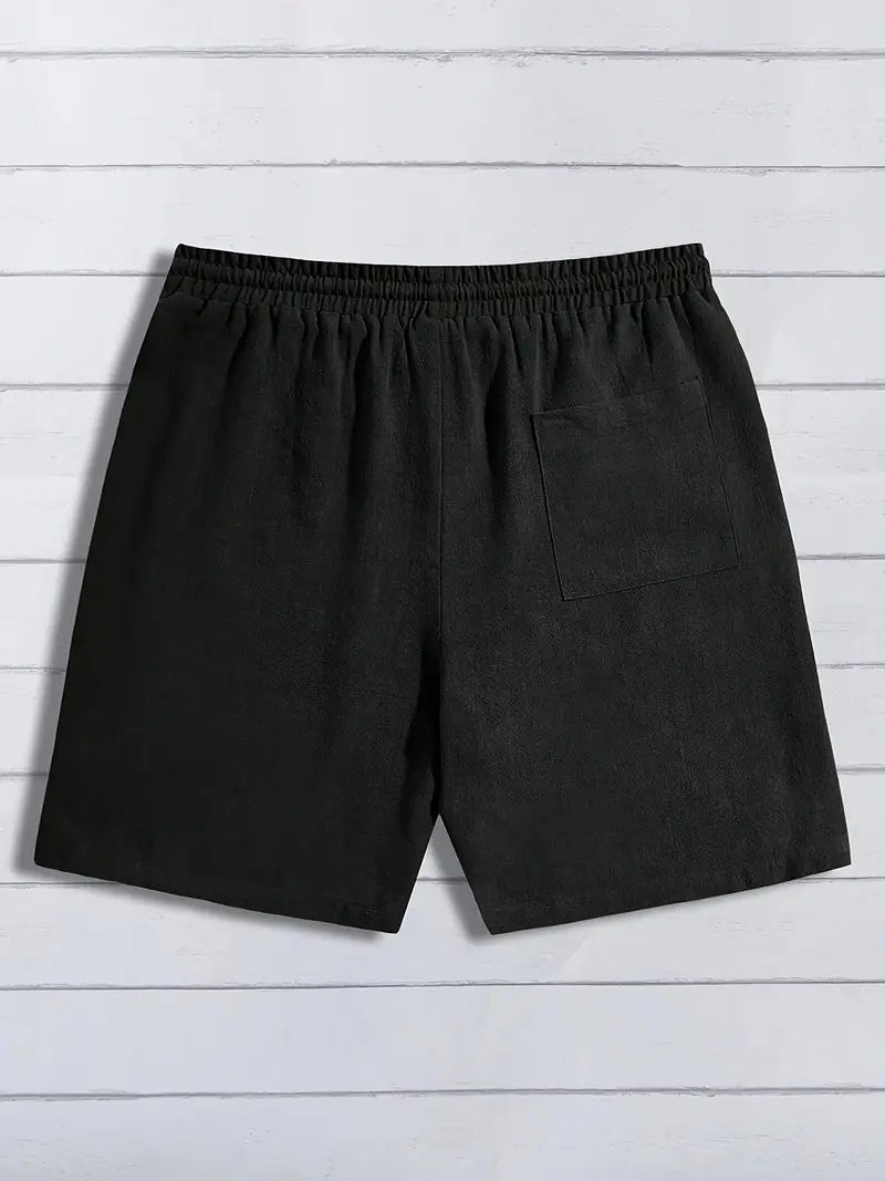 Pantalones cortos de lino