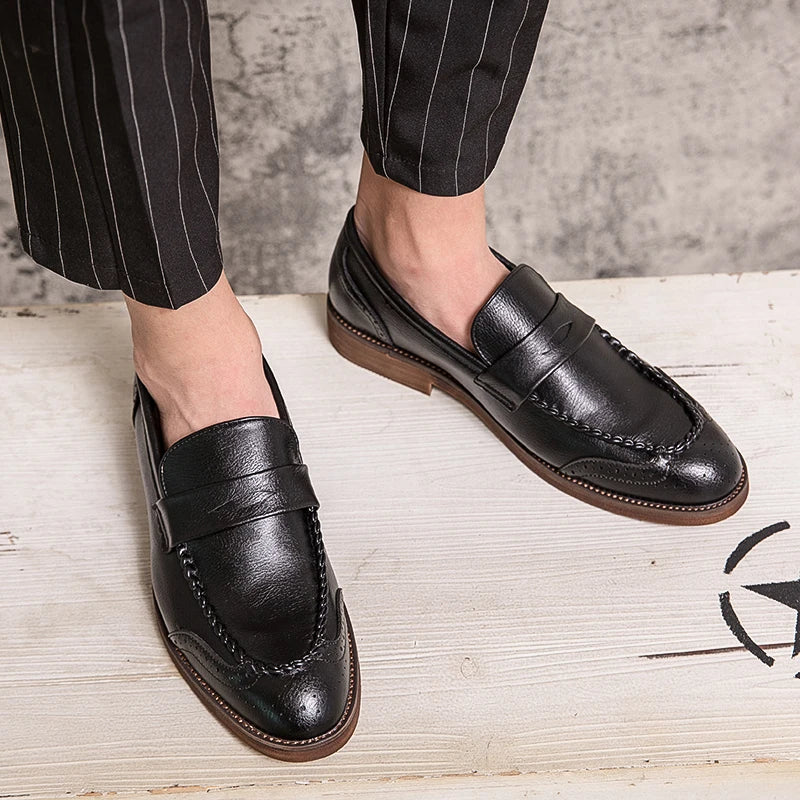 Mocasines de piel Chic