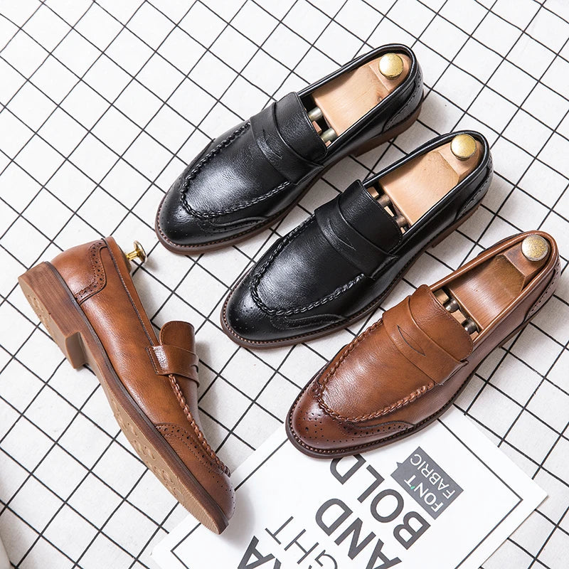 Mocasines de piel Chic