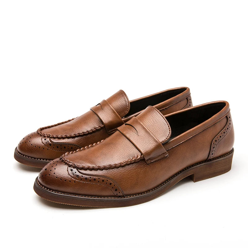Mocasines de piel Chic