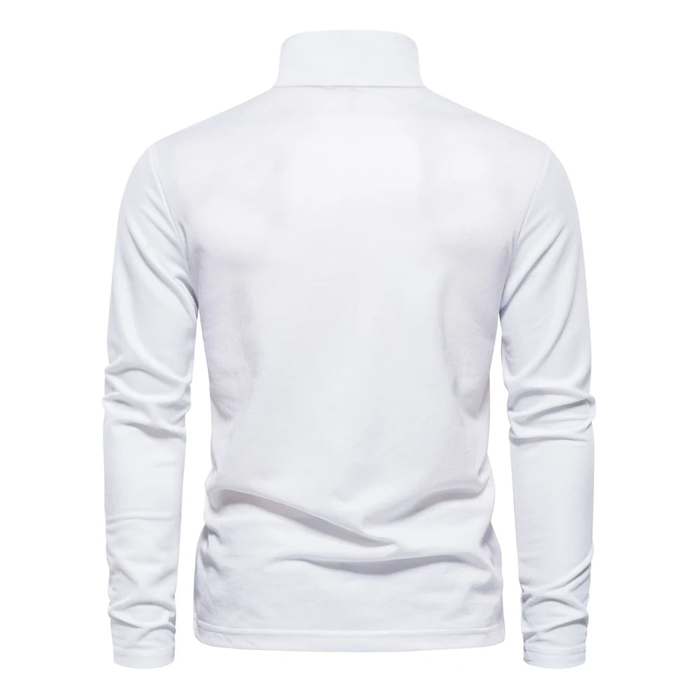 Polo casual de manga larga