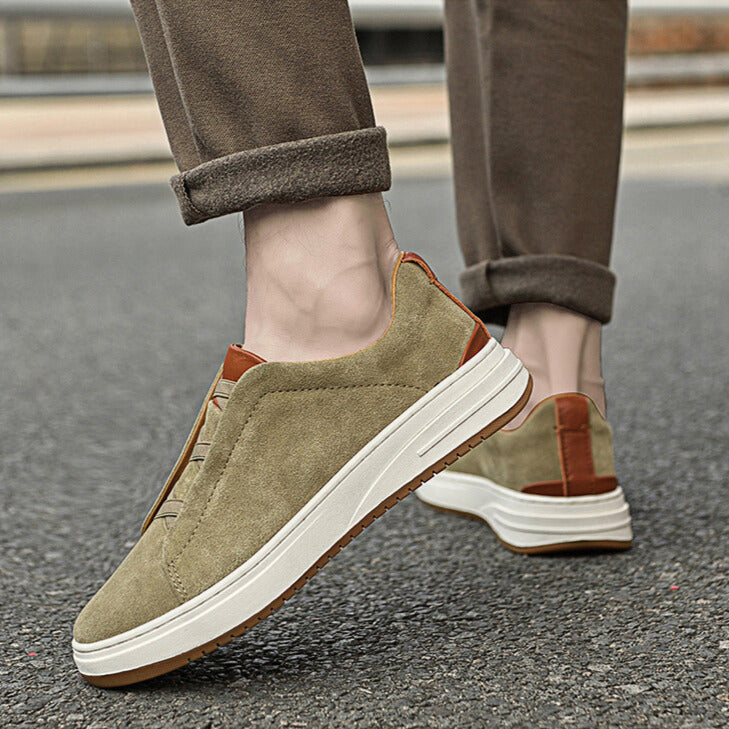 Elegantes zapatos de ante