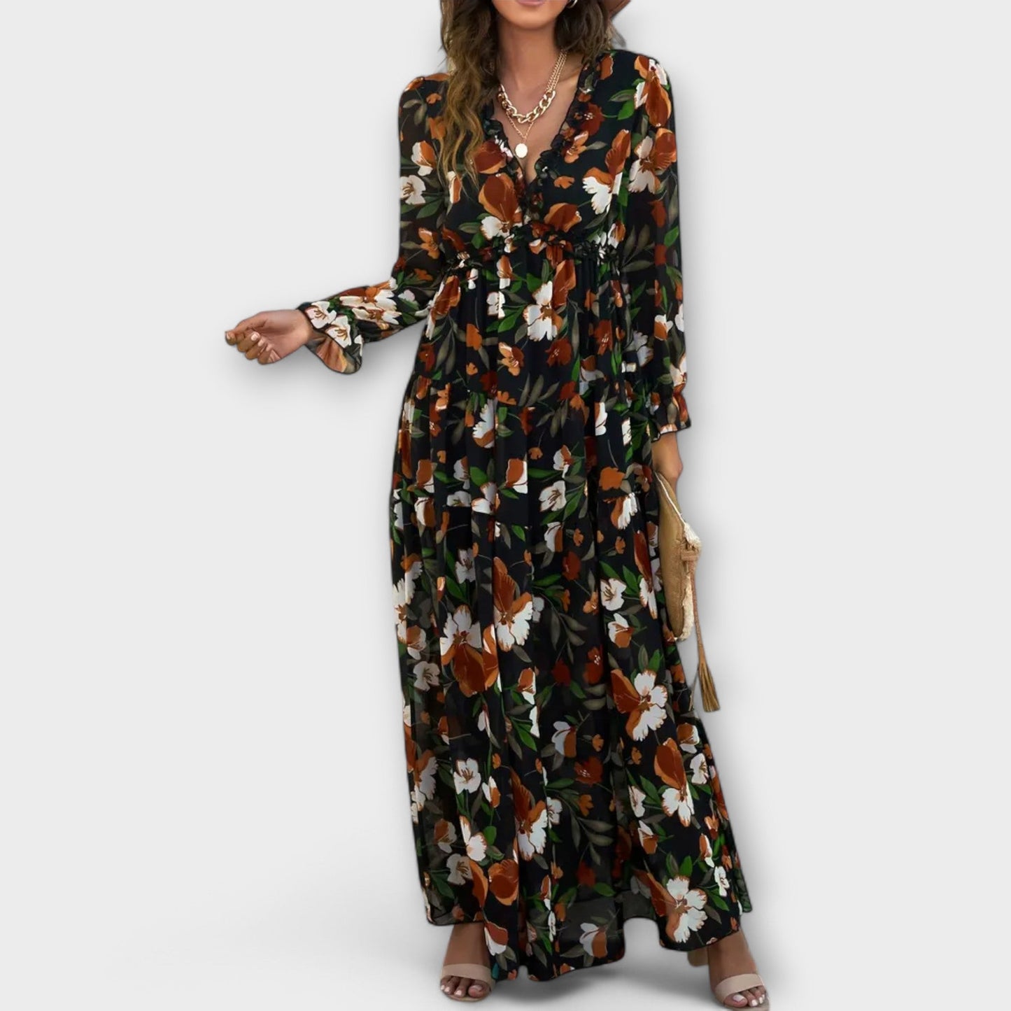Vestido Elegante Drapeado