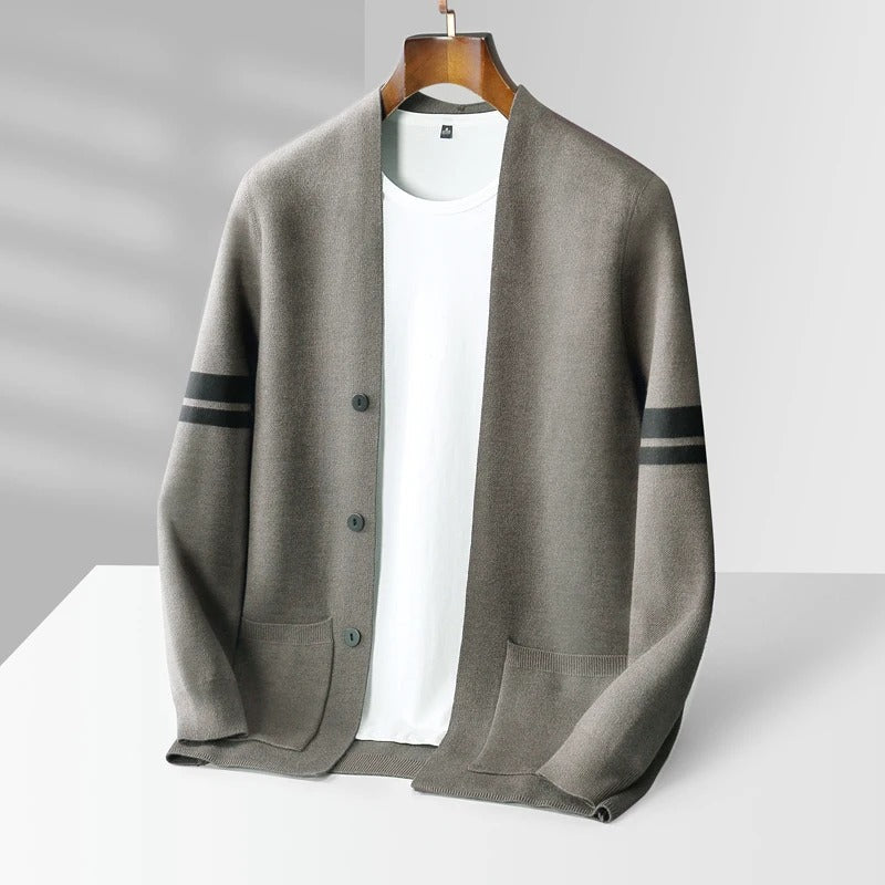 Elegante cárdigan para hombre